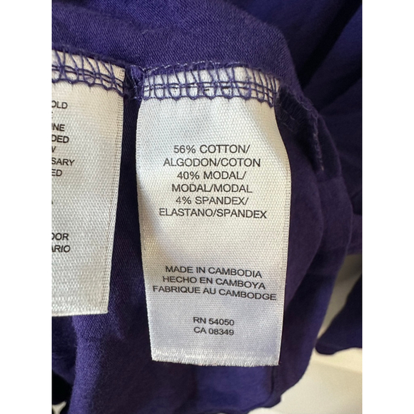 Anne Klein Purple Cowl Neck Tunic 3X - Picture 5 of 5